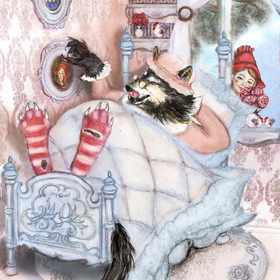  Для книги Н.Грота "Сказки бр. Гримм на новый лад"