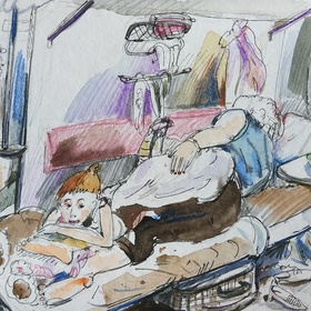 Скетчи в плацкарте