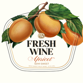 Иллюстрация для этикетки «Fresh Wine»