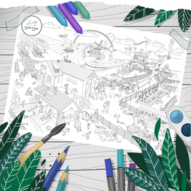 Большая раскраска 