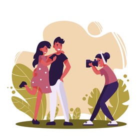 Векторные люди от эскиза до вектора.