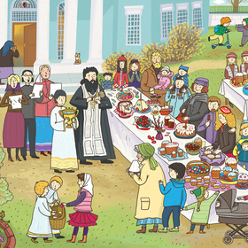 Освящение куличей