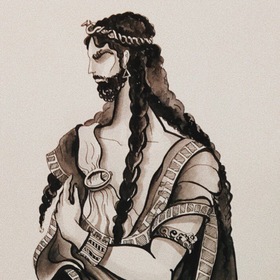 Модная иллюстрация 