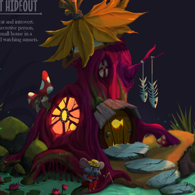 Тайное убежище крысы по имени Рэд