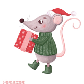 Рождественская мышь