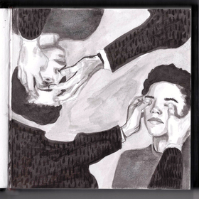 Иллюстрации тушью