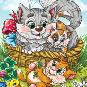 Котенок-чистюля