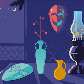 Серия иллюстраций к сказке "Улыбка и смех