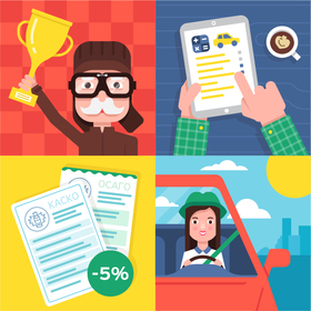 Tinkoff bank illustrations