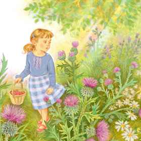 Лютики-цветочки...