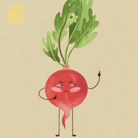 Веселые овощи 