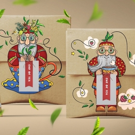 Персонажи - Дедушка Чай