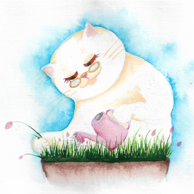 Семья кошек