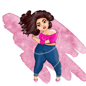 Иллюстрации для сайта о похудении