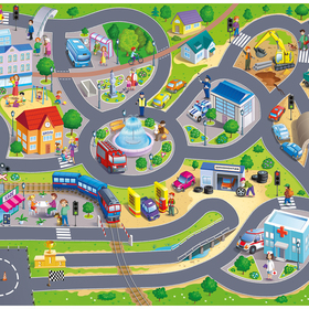 Настольная игра "Гонки по правилам " Геодом"