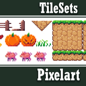 Примеры моих тайлсетов для игры