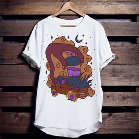 серия принтов для футболок