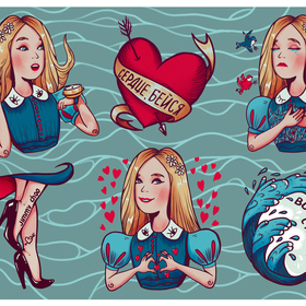 Стикерпак "GLAZA"