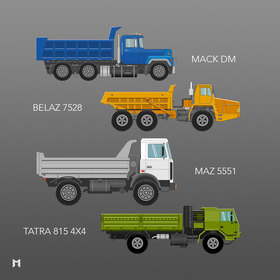 Truck Racing 2D