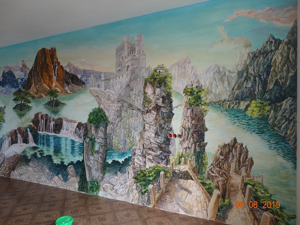 Роспись стен