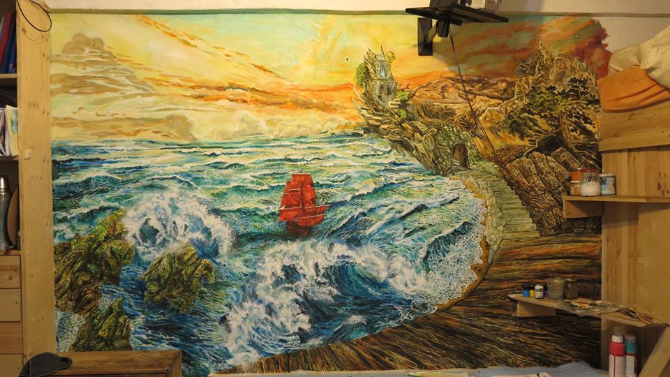 Роспись стен