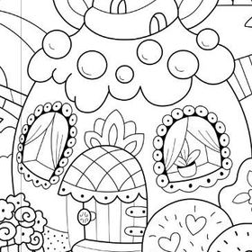 Напольные раскраски