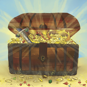 Иллюстрация: Сундук с сокровищами