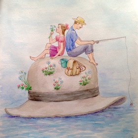 Когда мой папа надевает шляпу