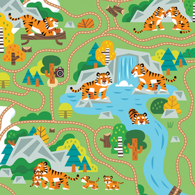 Лабиринт из серии "Природа России" Уссурийский заповедник