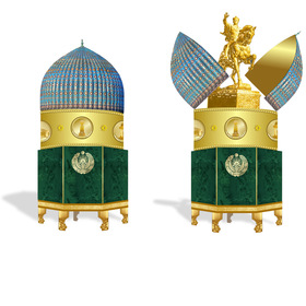 Эскиз подарка президенту Узбекистана