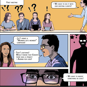 Комикс «Приключения Франциско в России», часть 5.