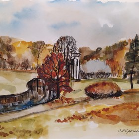 Павловск осенью.