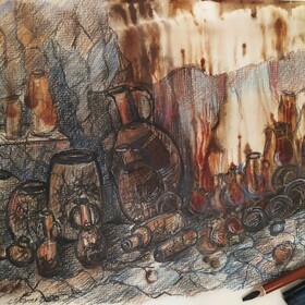 Пещера,раскопки.