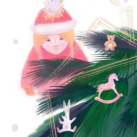 Иллюстрации для книги «Детские истории» Яры Волжаниной