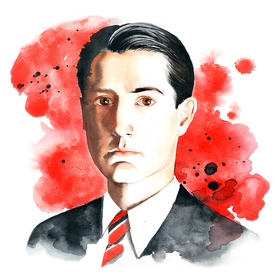 фан арт к "Твин Пиксу"