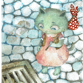 Иллюстрации к книге "Мяука" часть II