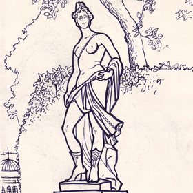 Санкт-петербург, 2020. Летний сад