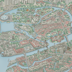 Карта Санкт-Петербурга