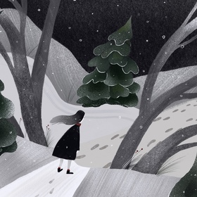 Серия новогодних открыток