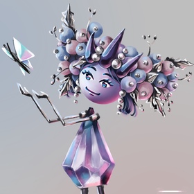 Бренд-персонаж для магазина бижутерии