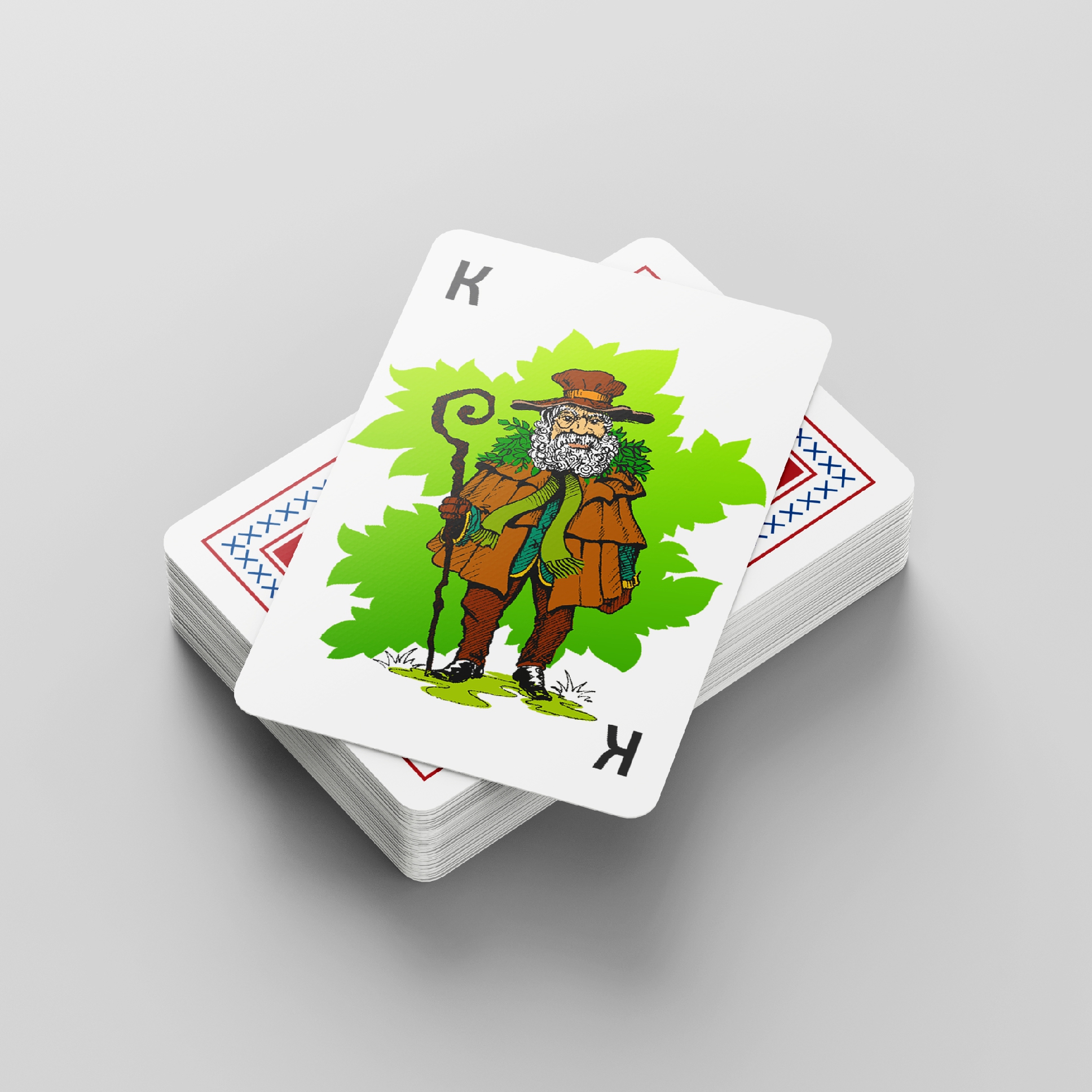 Игральные детские карты. Дизайн. Cards for children. Design.