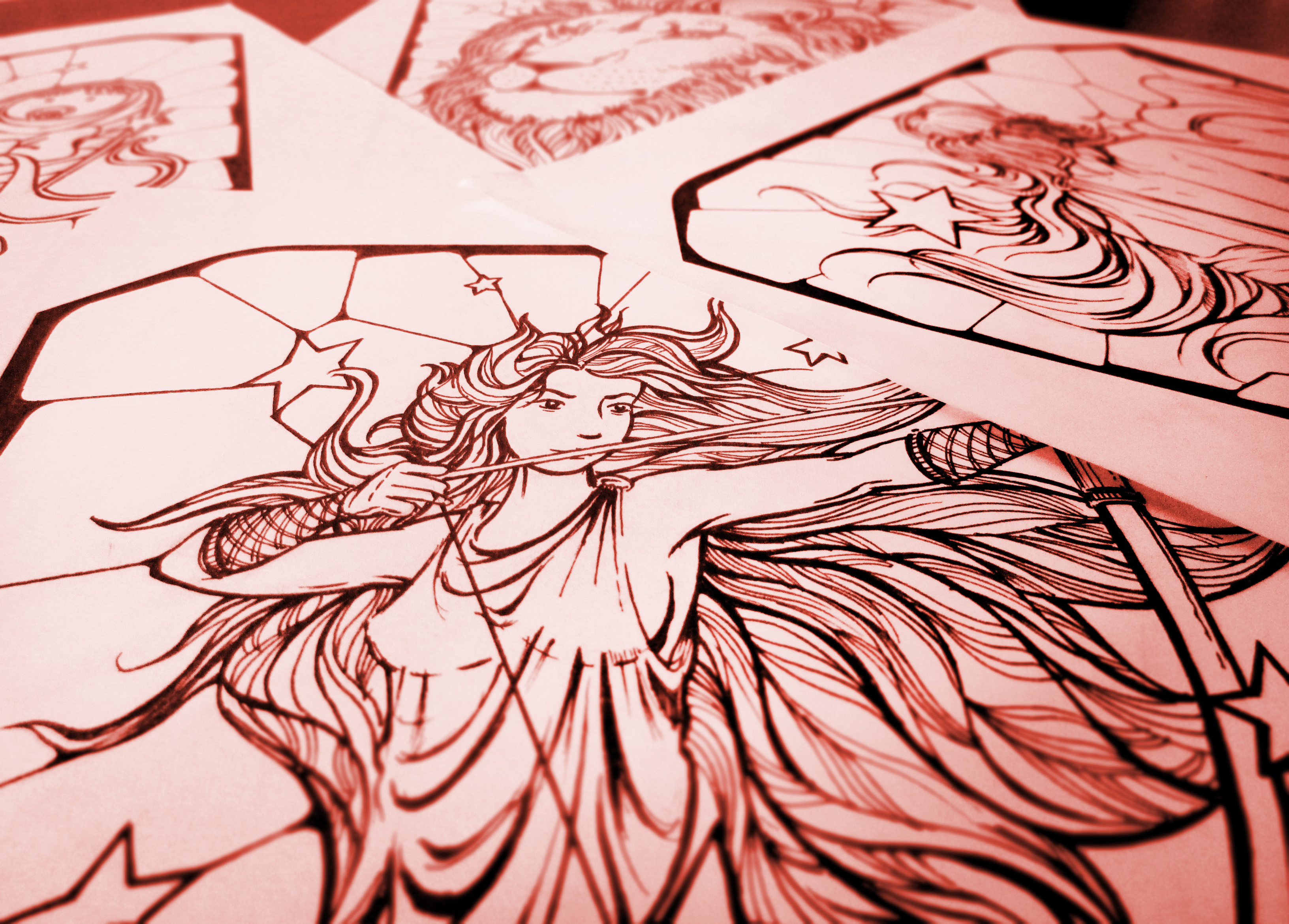 Гороскоп. Персонажка. Фирменный стиль. Brand horoscope.