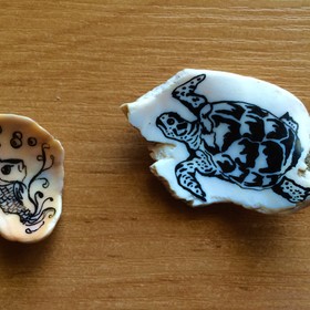 Роспись на камнях 