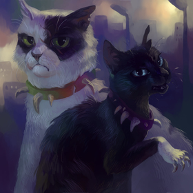 Коты-воители - Бич и Костяк, Пепелица