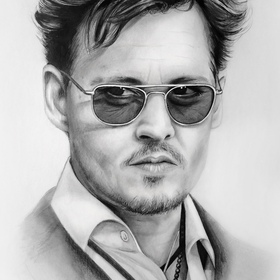 портреты на бумаге