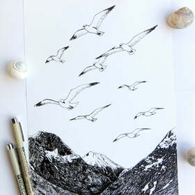 Иллюстрация "Улететь"