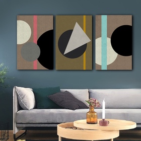 Абстракции в интерьере