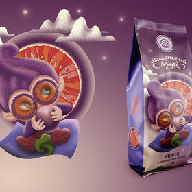 Иллюстрация для упаковки конфет