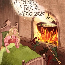 Обложка к марафону Folktaleweek 2020