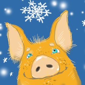 Новогодние свиньи